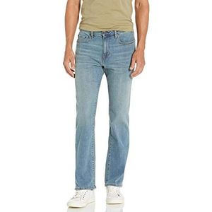 Amazon Essentials Heren Straight-fit Stretch Bootcut Jean ,Licht Vintage ,28W / 28L