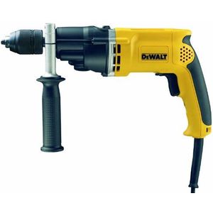 DeWalt Slagboormachine (770 Watt, twee versnellingen, 13 mm snelspanboorkop, boorcapaciteit ø hout 35 mm, staal 13 mm, beton 20 mm, incl. accessoires en transportkoffer) D21805KS