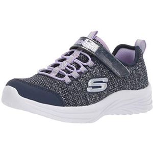 Skechers Dyna-lights Sneakers voor jongens, Navy Hot Pink Mesh Multi Trim, 13.5 UK Child