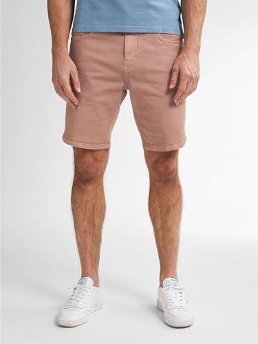 Heren Denim Shorts - Denim - 98% Katoen (Biologisch), 2% Elastaan