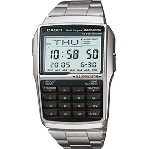 Casio Horloge dBC-32D-1AES, Zilver, één maat,Zilver