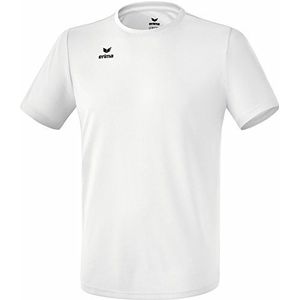 Erima uniseks-kind Functioneel teamsport-T-shirt (208651), wit, 116