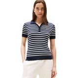 Tommy Hilfiger - Gebreid Shirt - Regular Fit - Kabelpatroon