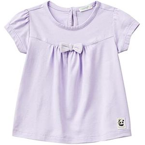 United Colors of Benetton T-shirt voor meisjes, Glycine 26 g, 62 cm
