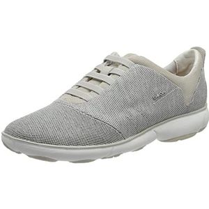 Geox Dames D Nebula Sneakers, grijs (light grey), 39 EU