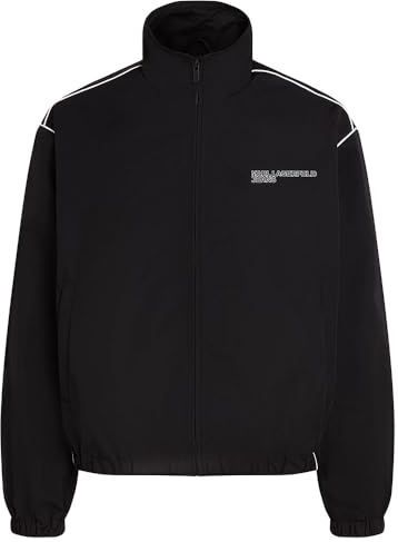 Karl Lagerfeld Jeans - Zip Up Piping Jacket - Herenjas - Zwart