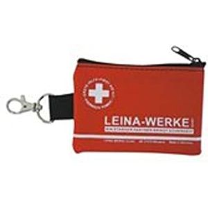 LEINA-WERKE 43156 Beademingshulp in sleutelhanger rood wit, 1 stuks.