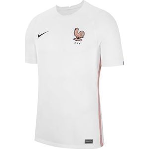 Nike FFF MDri-Fit Stad shirt met mouwen, buiten, wit/roze glas/black-blauw, XXL heren