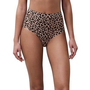 Chantelle dames 11d7 softstretch 11d7 Ondergoed, Leopard Nude, Eén maat