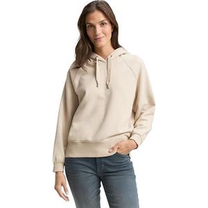 TOM TAILOR Sweatshirt voor dames, 29517 - Zandsteen Beige, XL