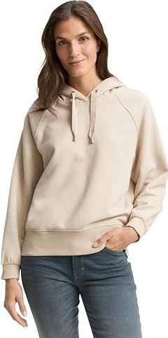 TOM TAILOR Sweatshirt voor dames, 29517 - Zandsteen Beige, XL