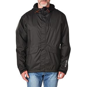 Helly Hansen Workwear Helly Hansen regenjas voor heren, waterloo 70127, weerbestendige jas 990 XXL, zwart, XXL EU