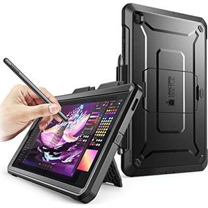 SUPCASE UB Pro hoesje voor Samsung Galaxy Tab S6 Lite 10.4 2022 release (SM-P613/P619) & 2020 release (SM-P610/P615), met ingebouwde displaybeschermer full-body robuuste standaard beschermhoes (zwart)