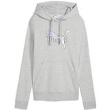 PUMA - Hoodie - Grijs - French Terry - Capuchon met Trekkoord