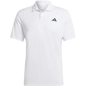 adidas Heren Club Tennis Polo Shirt, White, L