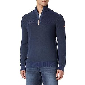 camel active Heren 409585/8K12 Trui, Night Blue, 6XL