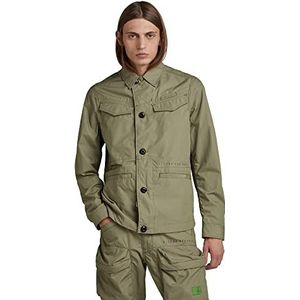G-STAR RAW Heren Worker Overshirt Jas, groen (Shamrock A790-2199), L