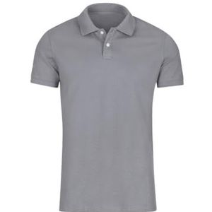 Trigema - Poloshirt - Cool-grey - Korte Mouwen - 1-delig