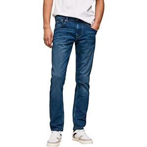 Pepe Jeans Track Jeans voor heren, Blauw (Denim-vu4), 30W / 34L