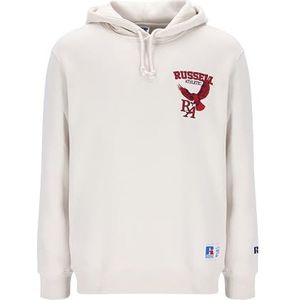 Russell Athletic E36382-W2-526 Barry-Pull Over Hoody Heren Sweatshirt met Capuchon Zwart Maat XS