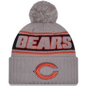 New Era Heren NFL Sideline Knit Chicago Bears One Size Fits Most, Chicago Beren, Eén Maat