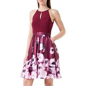 Vera Mont Cocktailjurk voor dames, rood/roze., 34