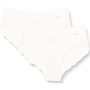 Sloggi Dames Zero Modal 2.0 H 2P Hipster, Angora, XS