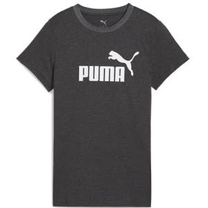 PUMA - ESS No. 1 Logo Tee - T-shirt - Grijs - Gemaakt met minstens 20% gerecycled katoen