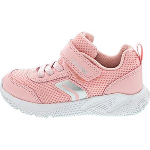 Geox J Sprintye Girl B Sneakers voor meisjes, roze (salmon), 28 EU