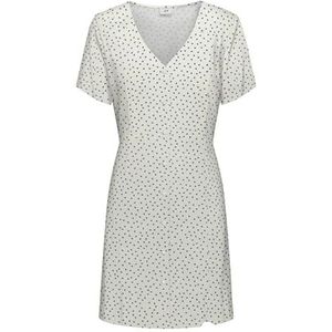 JdY Jdystarsezen Life S/S Shirtdress WVN Dia, cloud dancer, M