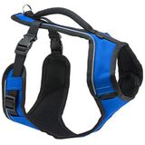 PetSafe EasySport Harness, Wandelharnas voor honden, verstelbaar, gewatteerd, Medium-blauw