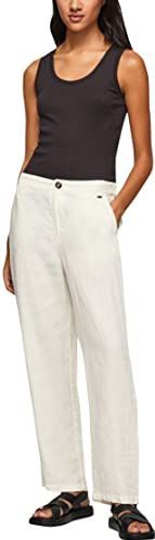 Pepe Jeans - PL211600 Cailin - Broek - Wit - Casual - Viscose