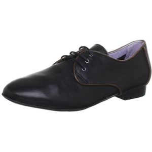 Everybody 850181 dames veterschoenen, zwart zwart 1, 38 EU