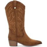 Xti - 14430803 - Kuitlaarzen - Beige - Ritssluiting - Casual