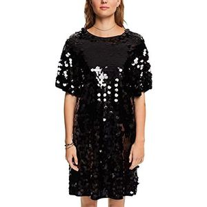 ESPRIT Dames 122EE1E311 Jurk, 001/BLACK, 40