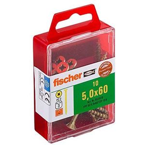 Fischer 653970 PowerFast I, geel, 5,0x60