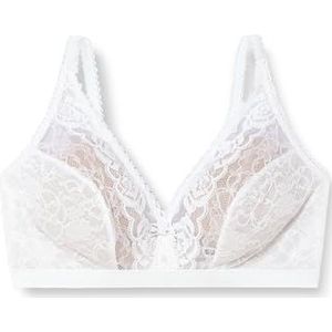 Playtex - Flower Elegance - BH zonder Beugels - Wit - Kant