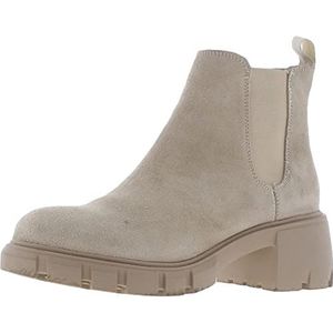 Steve Madden Dames Howlerw Chelsea Boot, Zand Suede, 38 EU
