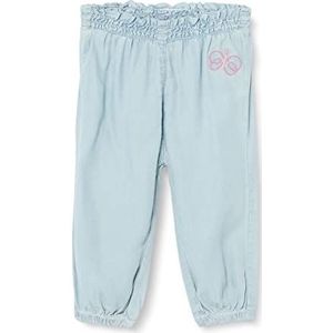 s.Oliver Junior Baby Girls Jeans Broek, Loose Fit, Blue, 62, blauw, 62 cm