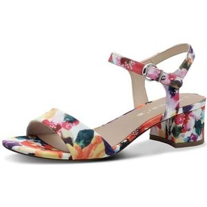 Sandalen - Vrolijke Kleuren - Textiel - Bloemendessin