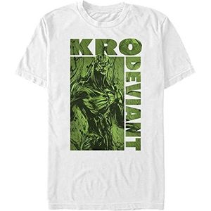 Marvel: Eternals - Green Kro Unisex Crew neck T-Shirt White XL