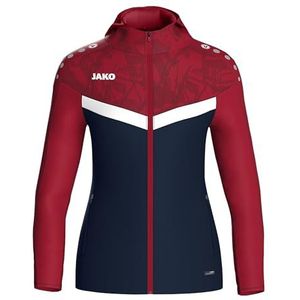 Jako - Jas Met Kap - Dames - Zwart - Polyester