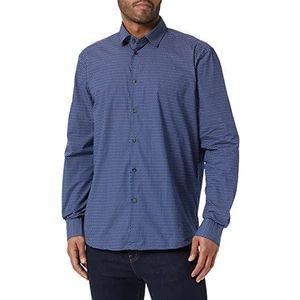 Sisley Mens 5QNUSQ018 Shirt, Blue Fantasy 911, XXL