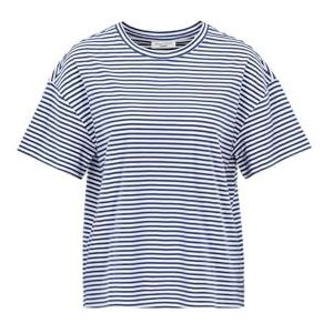 Marc O'Polo DENIM - T-shirt - Medium Blue_Multi_03 - Gestreept - Ronde Hals - Relaxed Fit