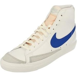 Nike heren Blazer Mid 77 Vintage, Wit Spel Royal Pure Platina, 15