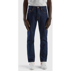 United Colors of Benetton broek, donkerblauw denim 905