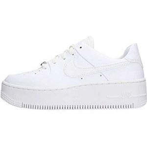 Nike W Af1 Sage Low, Dames Basketbalschoenen, Wit 100, 4 UK (37.5 EU), Wit 100, 37.5 EU