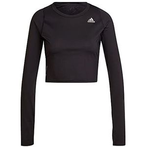adidas RN Fast FLWR LS lange shirt, zwart, XL voor dames