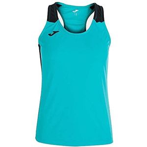 Joma - Record II - Damestop - Zwart - Polyester