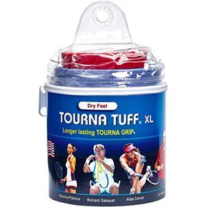 Tourna Tuff Box met 30 surgrips voor volwassenen, uniseks, blauw, XL